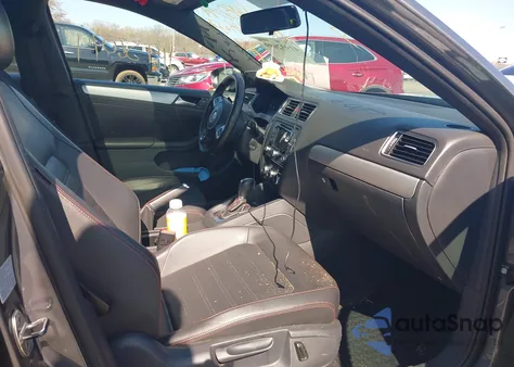 2014 Volkswagen Jetta Gli Autobahn W/Nav из США, поврежденный, VIN 3VW4T7AJ6EM360187